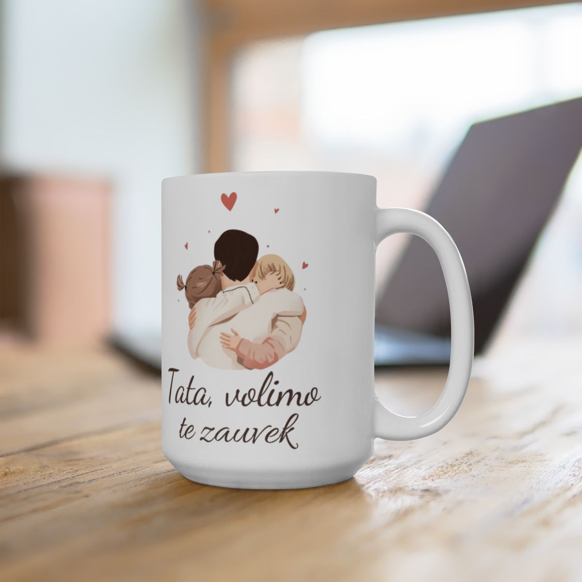 Tata Volimo Te Zauvjek Father's Day Mug Gift