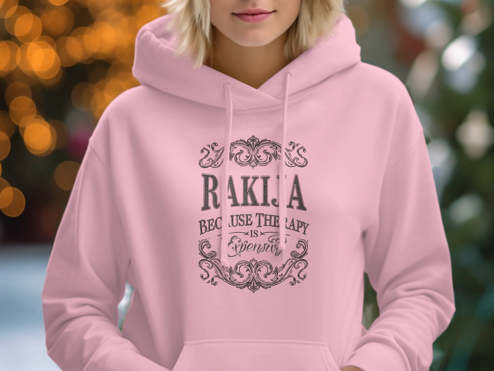 Rakija Because Therapy Is Expensive Hoodie product