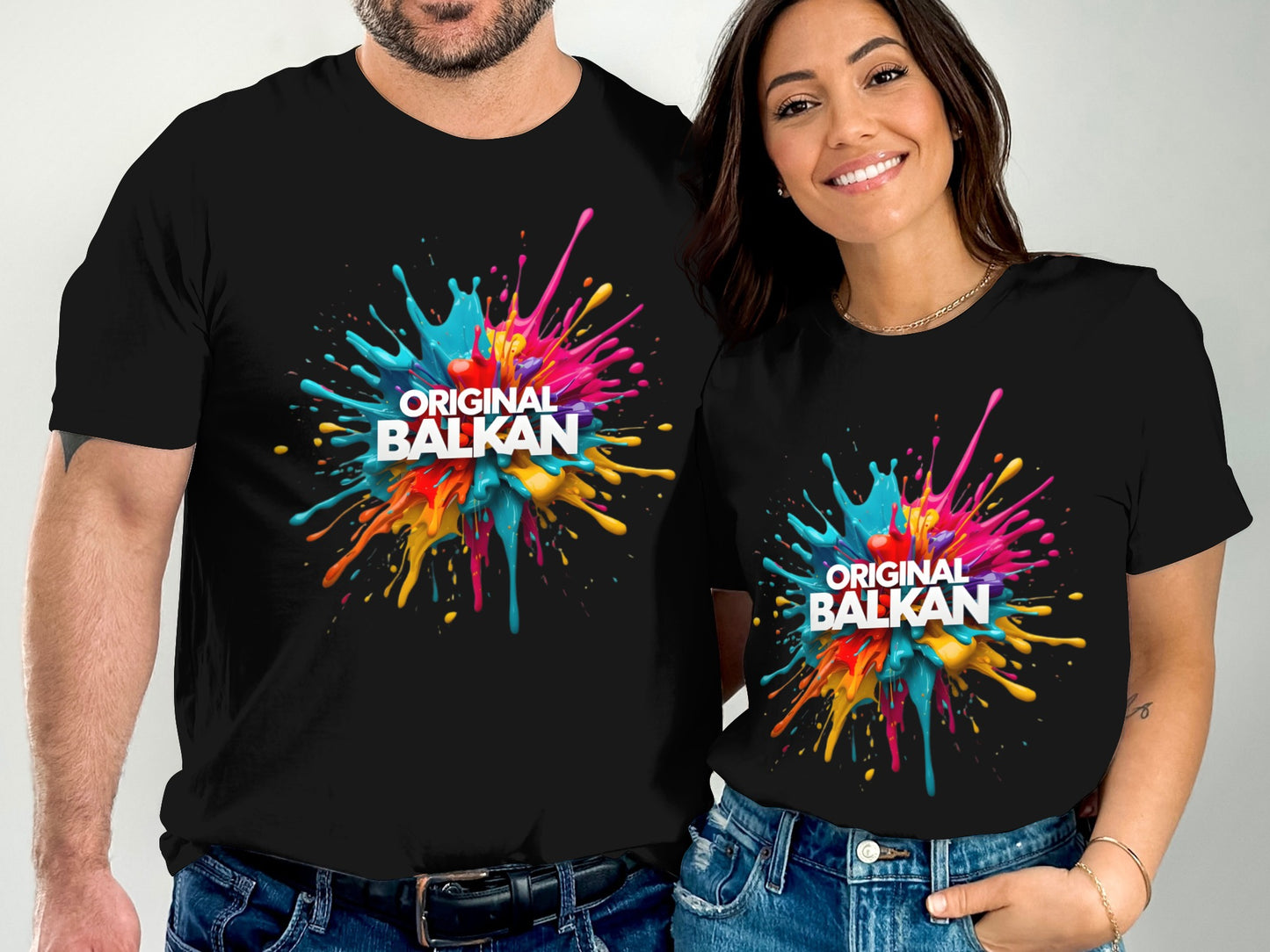 Original Balkan Colorful Paint Splatter Design product type