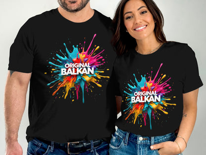 Original Balkan Colorful Paint Splatter Design product type