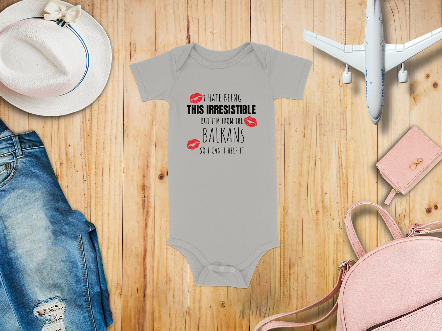 Irresistible Balkans Inspired Graphic Bodysuit product type