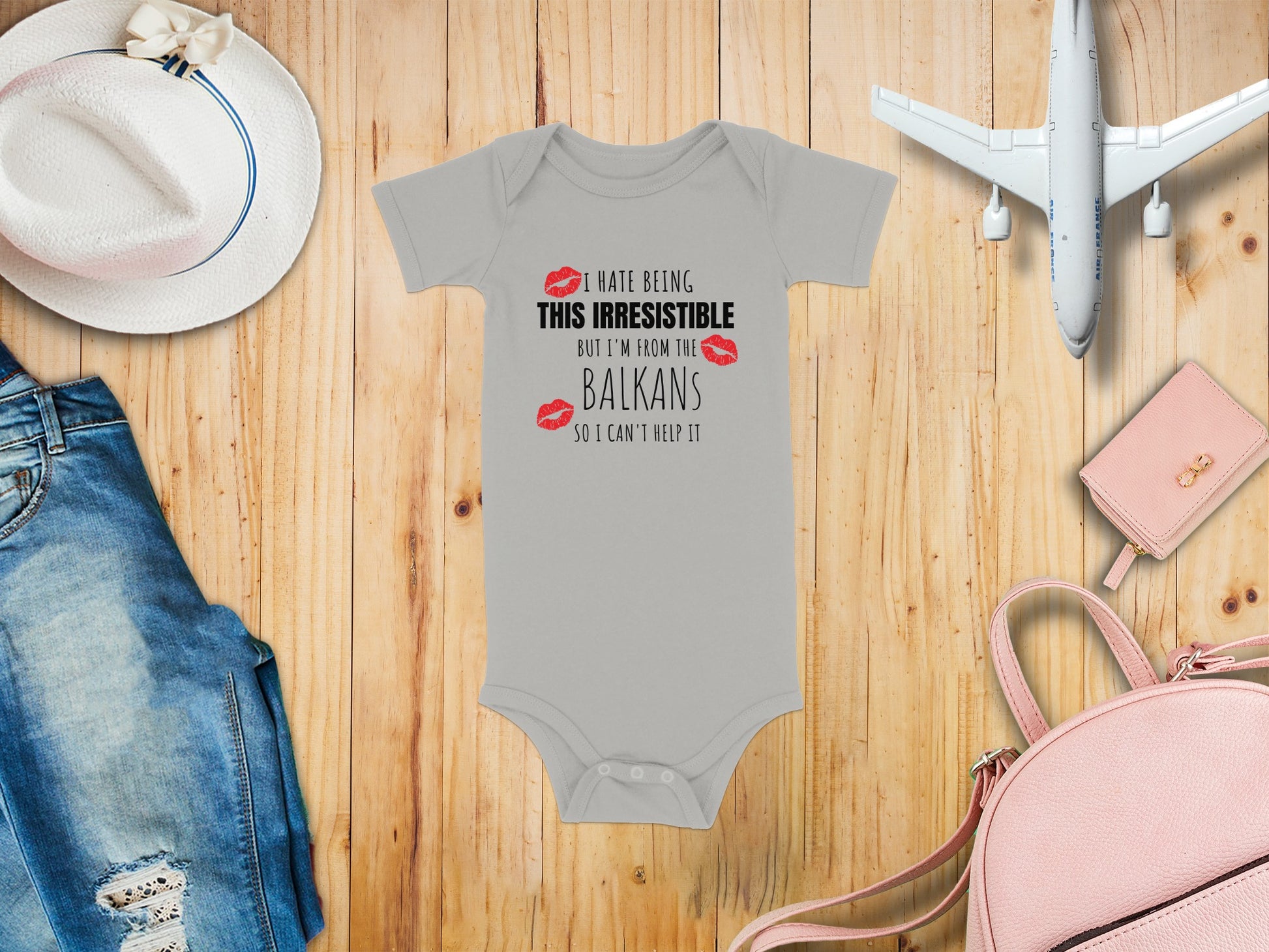 Irresistible Balkans Inspired Graphic Bodysuit product type