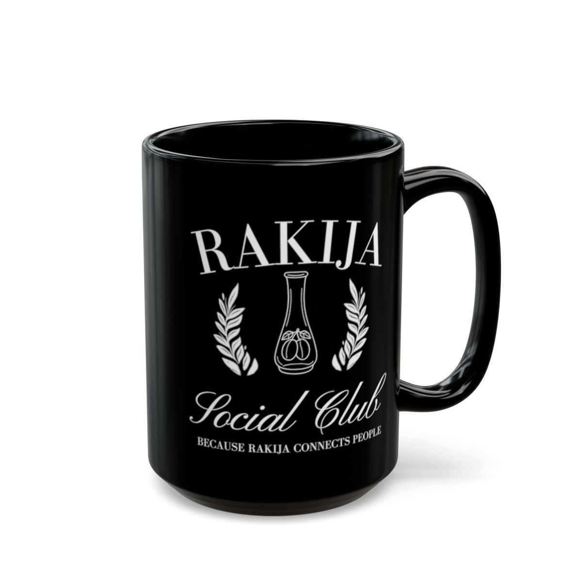 Rakija Social Club Mug because Rakija connects people