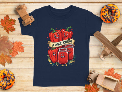 Ajvar Crew Graphic T-Shirt Humorous Kids Shirt product