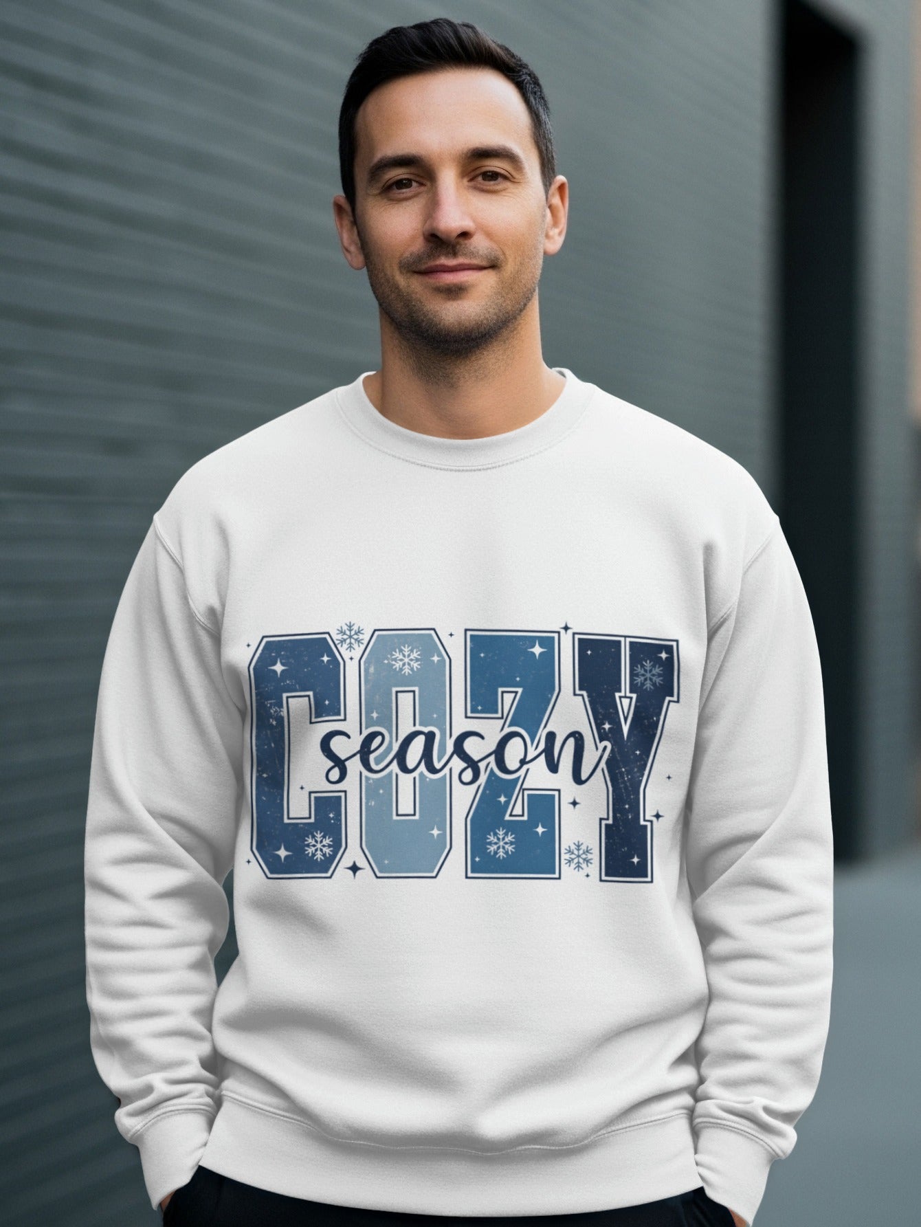 Cozy Season Graphic Sweatshirt Winter Wear