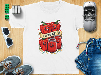 Ajvar Crew Bell Pepper Jar Fun T-Shirt product