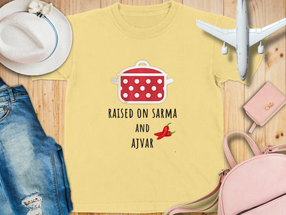 Raised On Sarma And Ajvar Graphic T-Shirt product