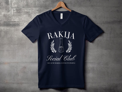 Rakija Social Club Because Rakija Connects People shirt