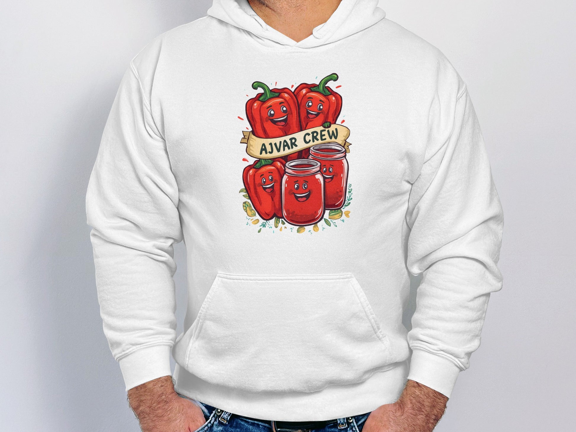 Ajvar Crew Funny Red Pepper Hoodie product