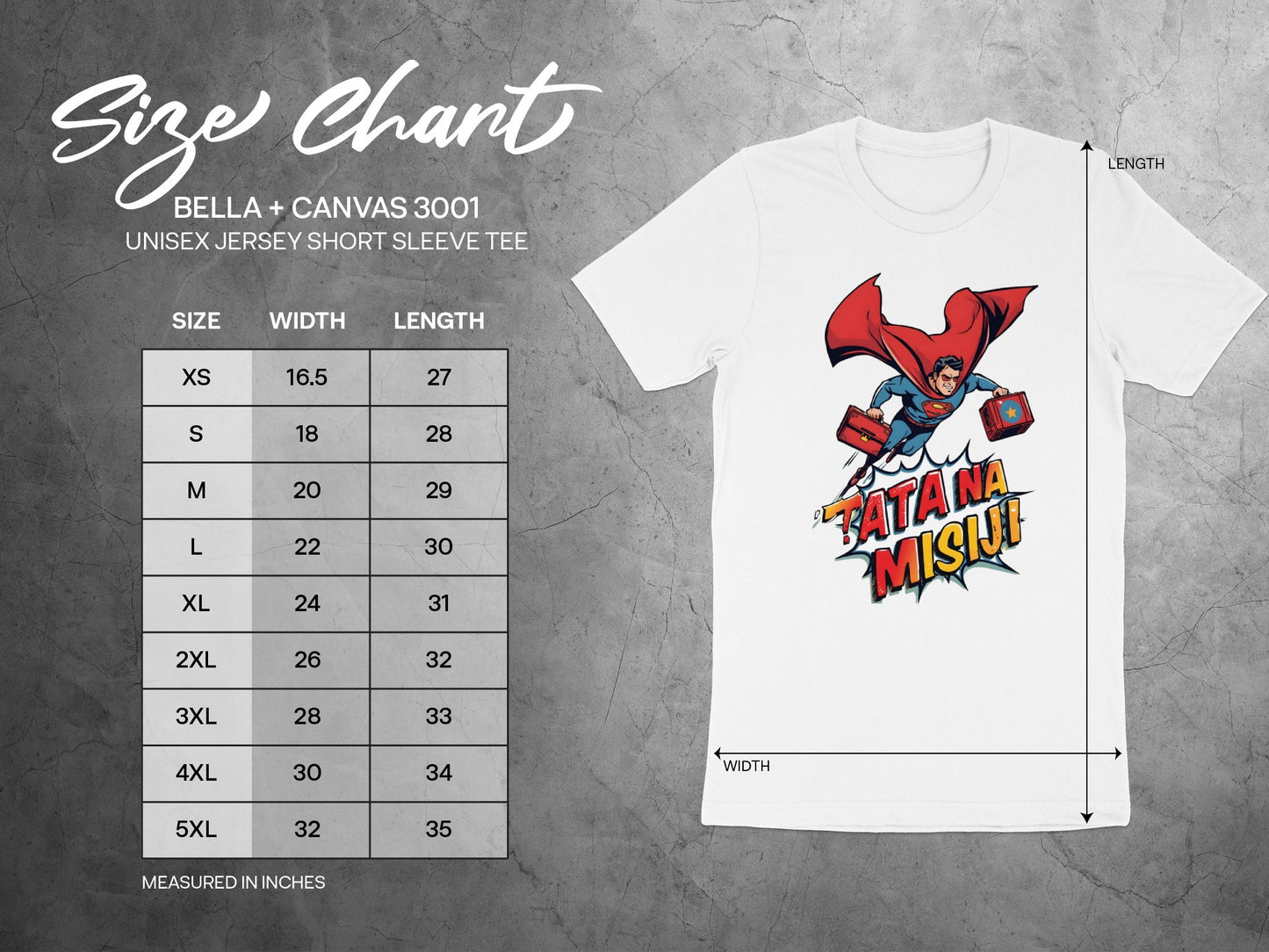 Tatana Misiu Superhero Graphic Unisex T-Shirt