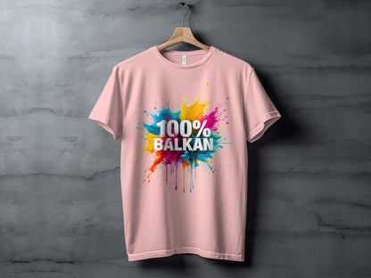 Pink 100% BALKAN vibrant paint splash product type
