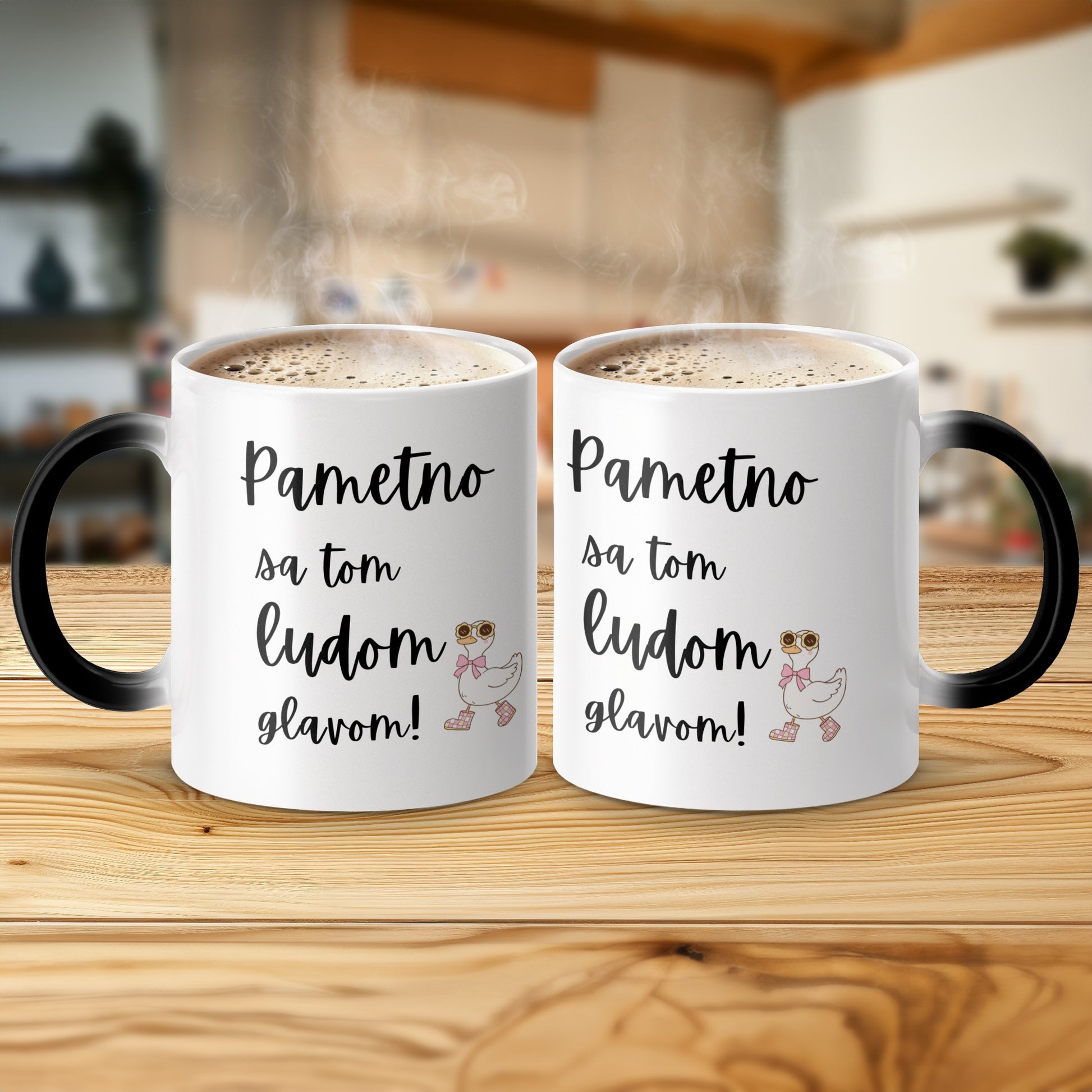 Pametno sa tom ludom glavom novelty coffee mug