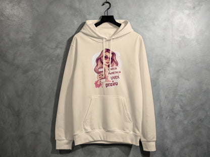 Stylish Artistic Hoodie with Unique Graphic Design