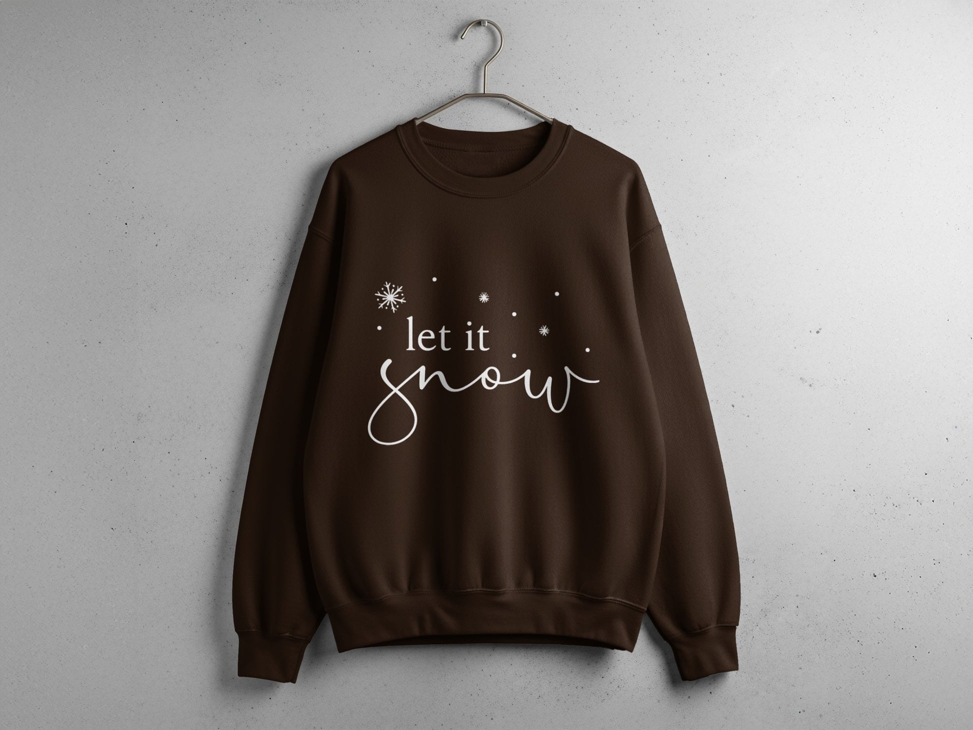 Let It Snow Graphic Design Sweatshirt Product