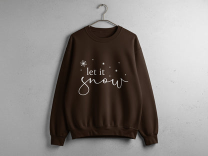 Let It Snow Graphic Design Sweatshirt Product
