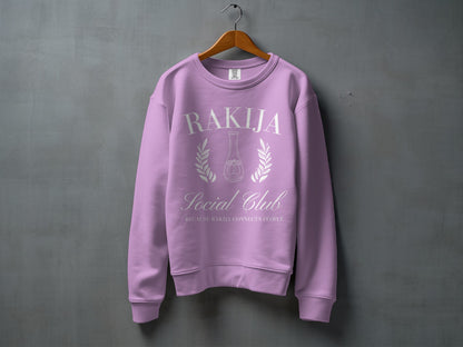 Rakija Social Club Because Rakija Connects People sweatshirt