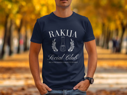 Rakija Social Club Connects People T-shirt product