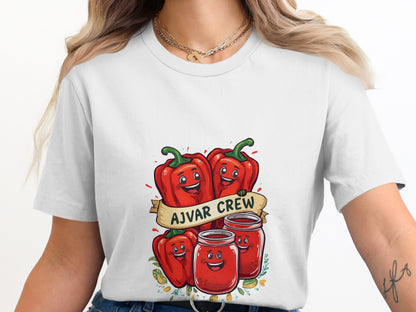 Ajvar Crew Red Pepper Themed T-shirt Product