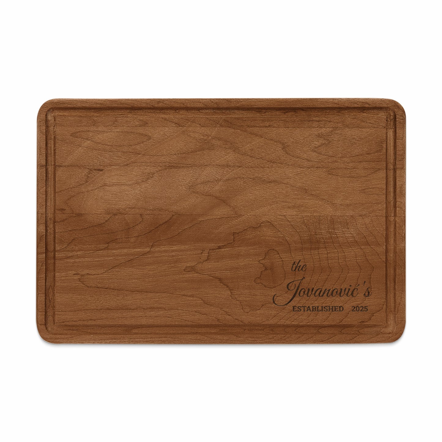 Personalized Rectangular Cutting Board with Custom Name