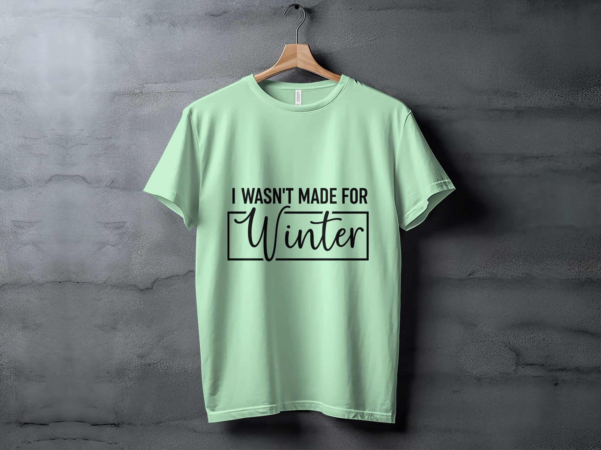I Wasn't Made For Winter Graphic T-shirt product