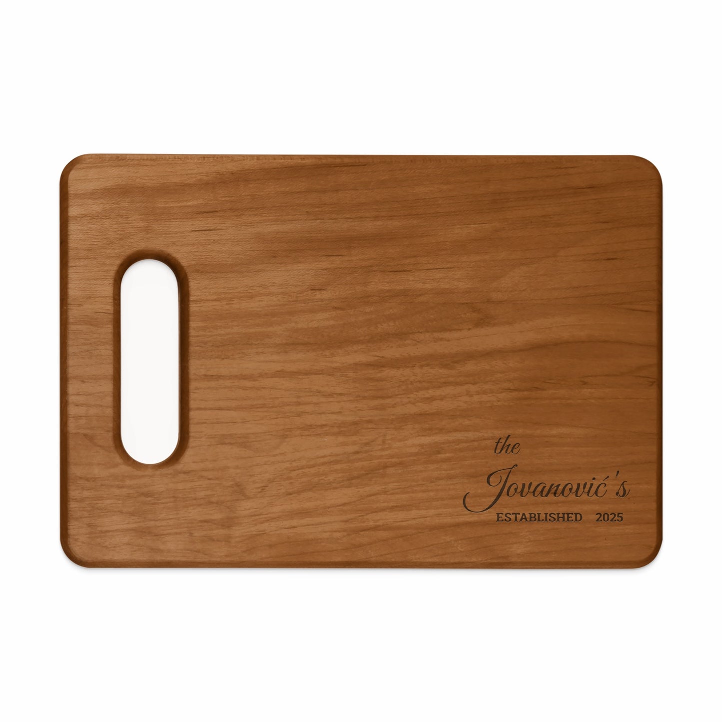 Personalized Cutting Board Engraved Custom Family Gift