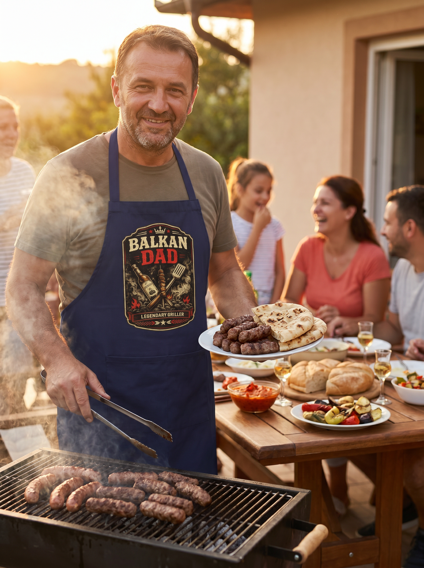 Balkan Dad Griller Heritage Apron