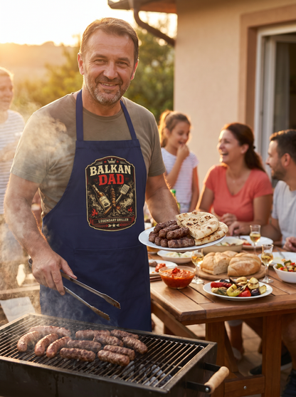 Balkan Dad Griller Heritage Apron