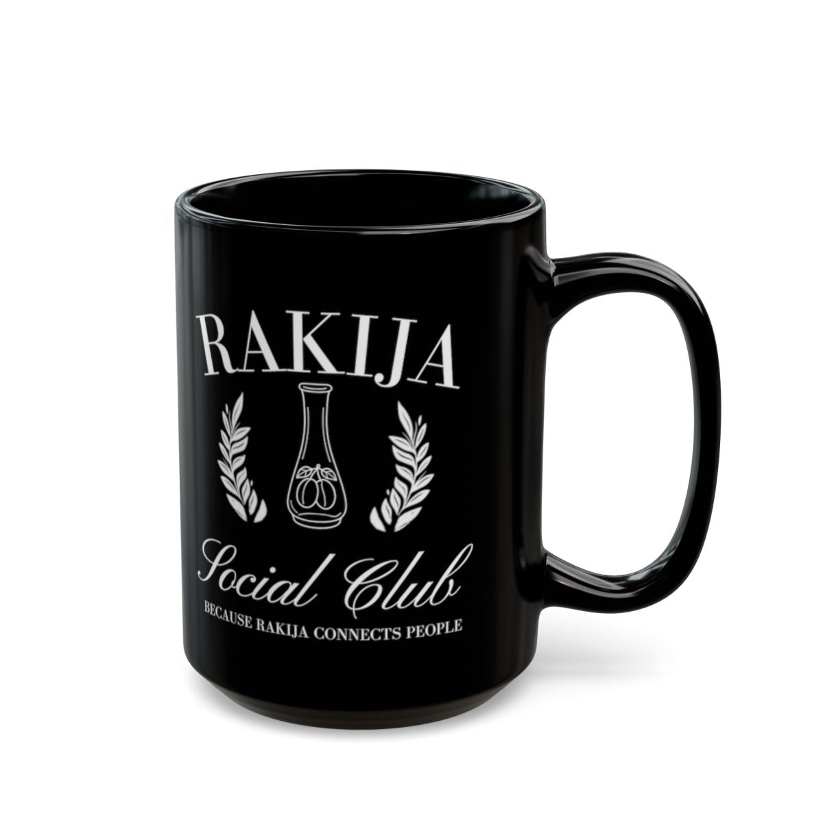 Rakija Social Club Mug Because Rakija Connects People