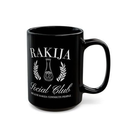 Rakija Social Club Mug Because Rakija Connects People