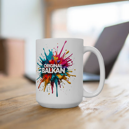 Original Balkan Colorful Paint Splash White product type