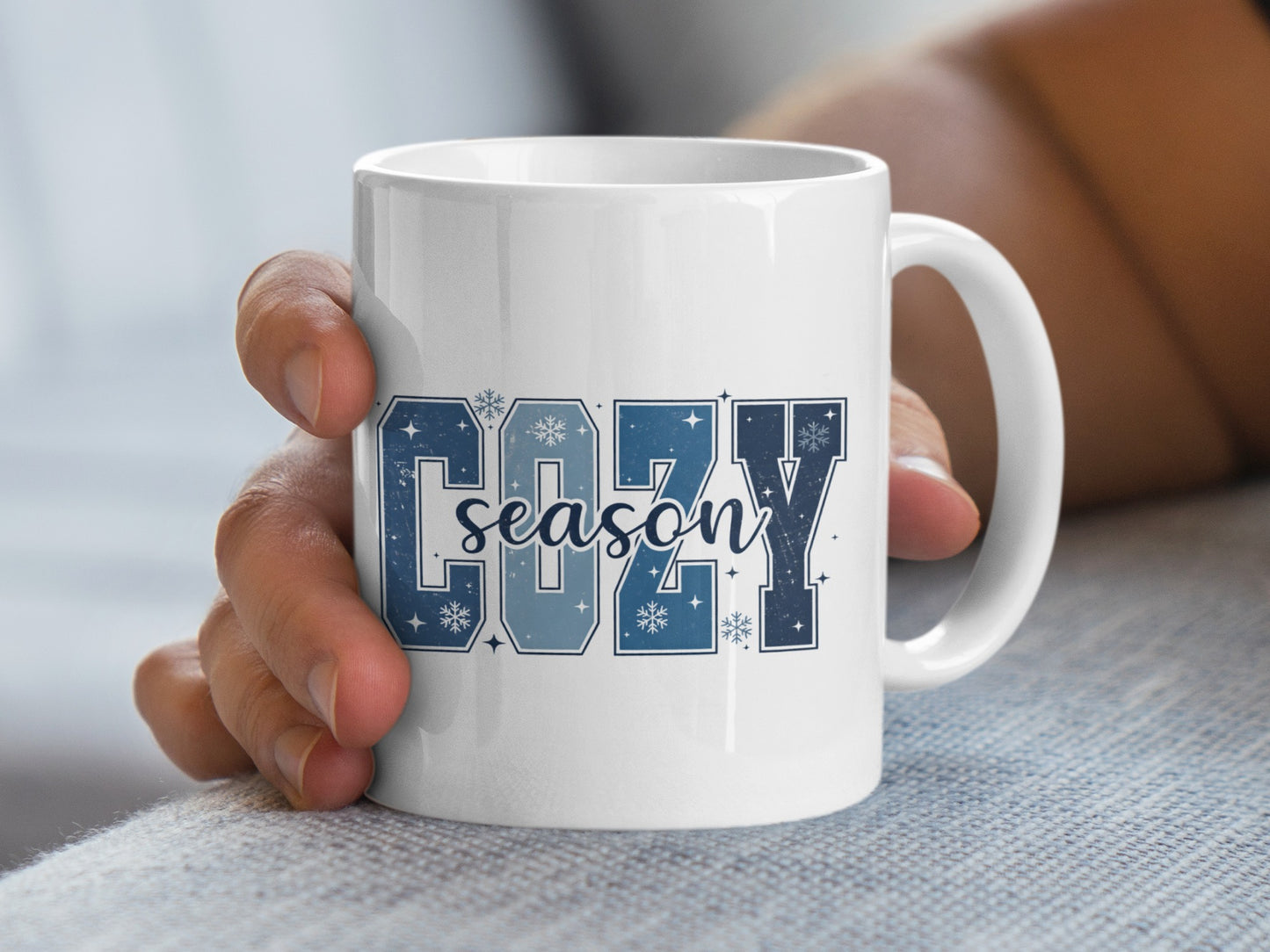 Cozy Season Mug for Warm Winter Beverages