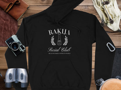 Rakija Social Club Hoodie with Unique Graphic product