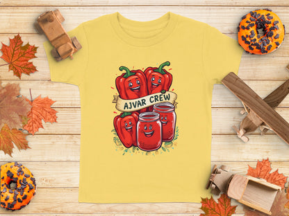 Ajvar Crew Graphic Tee Kids Fun Casual T-Shirt product