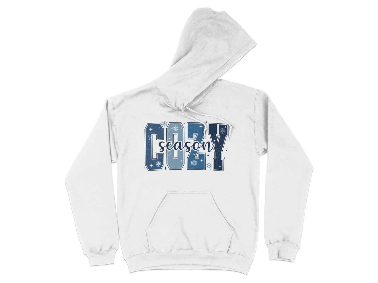 Cozy Season Design Printed on Hoodie