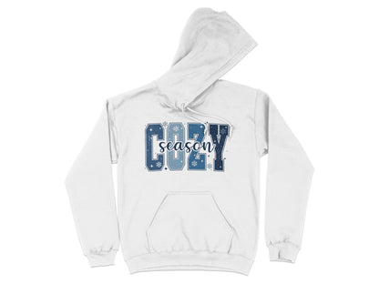 Cozy Season Design Printed on Hoodie