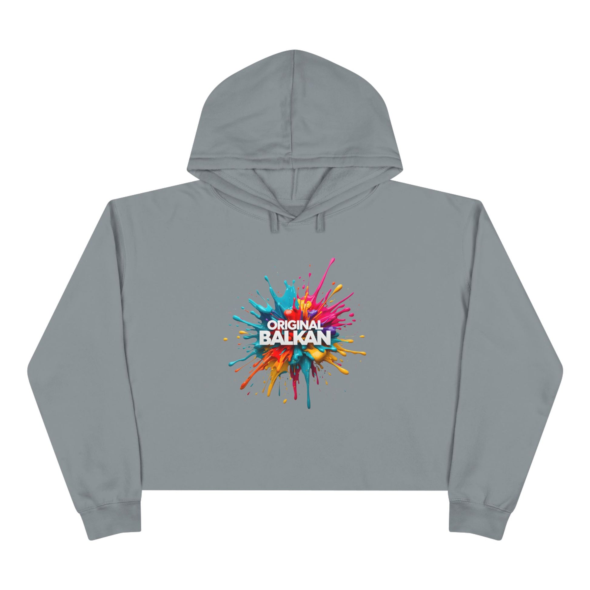 Original Balkan Splash Crop Hoodie product type