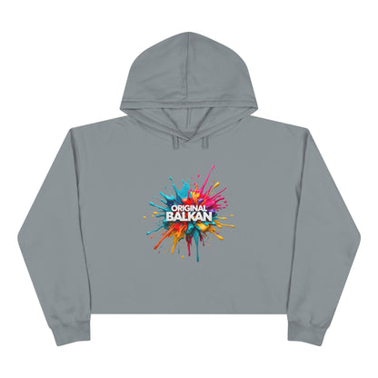 Original Balkan Splash Crop Hoodie product type