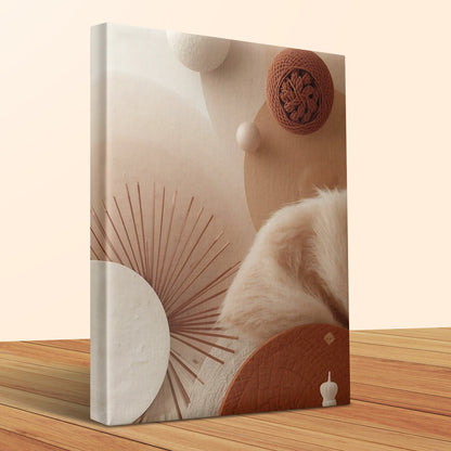 Modern Abstract Wall Art with Geometric Elements product