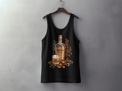 Rakija Themed Design Black Tank Top product
