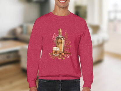 Rakija Whiskey Inspired Cozy Everyday Wear Sweatshirt product