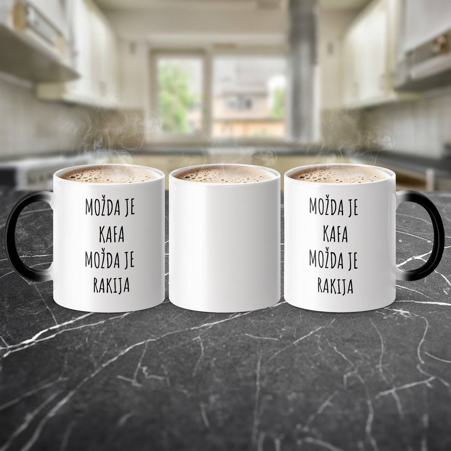 Branded Custom Coffee Mugs with Serbian Quote Design