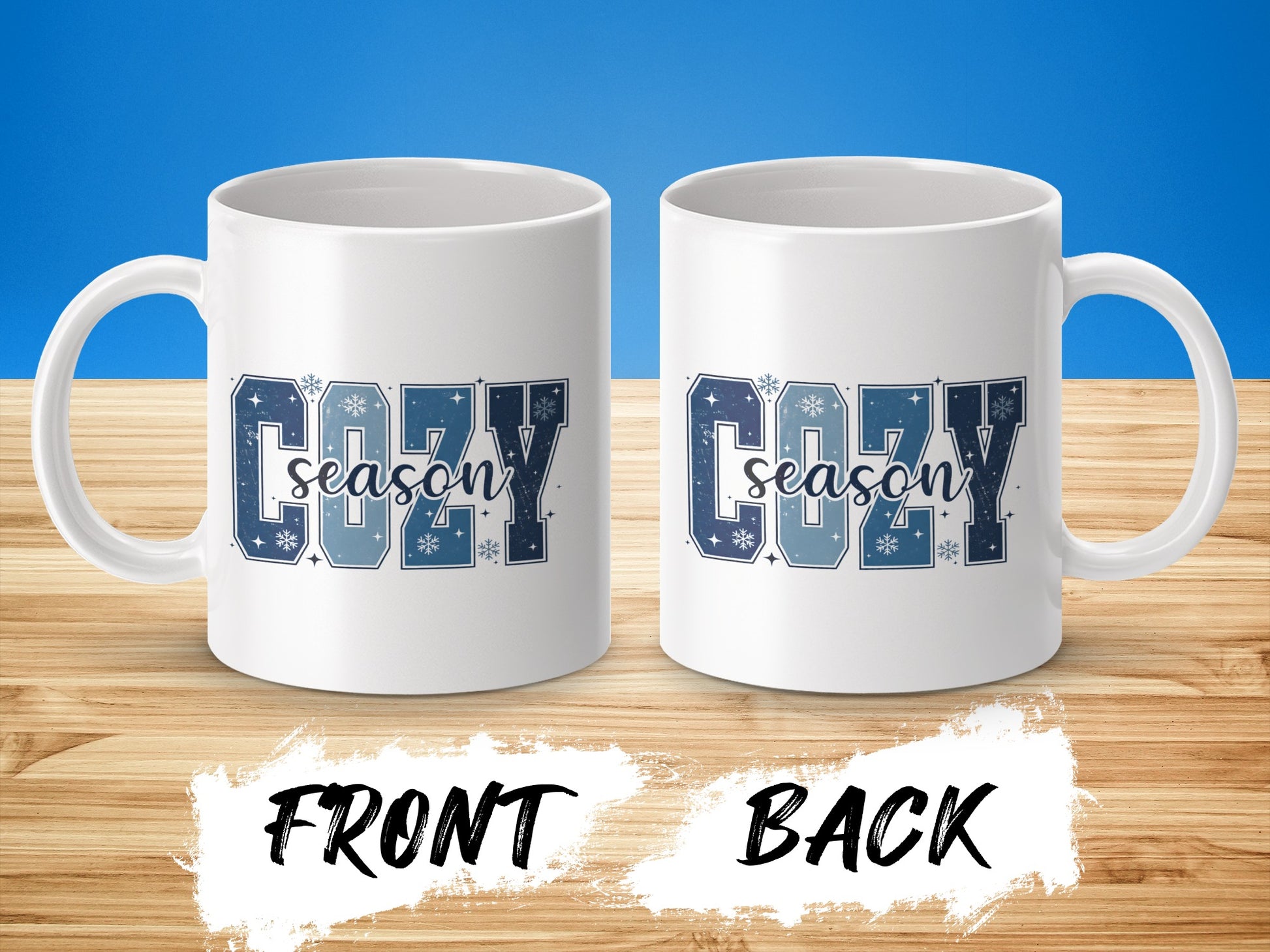 Cozy Season Winter Theme Coffee Mug