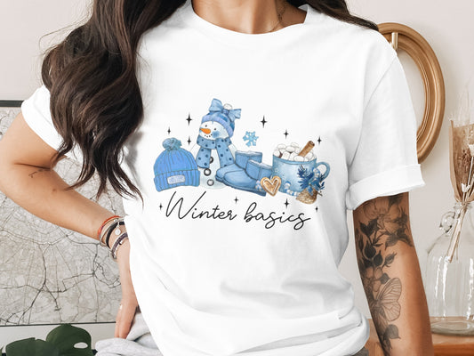 Cozy Winter Basics Graphic Tee Women's Apparel