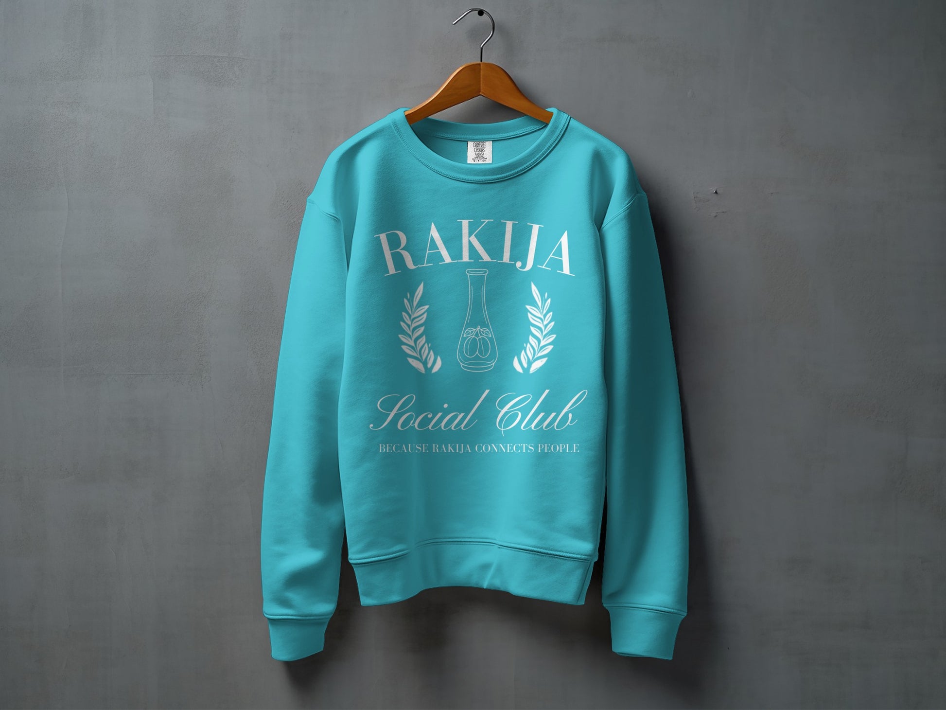 Rakija Social Club Sweatshirt with Unique Design