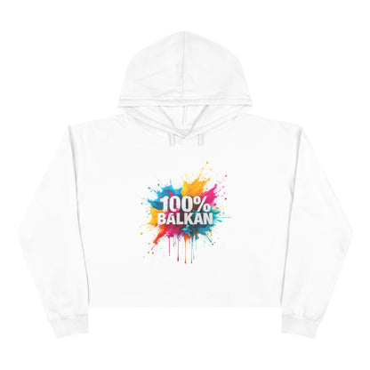 100% Balkan Colorful Paint Splatter Hoodie product type