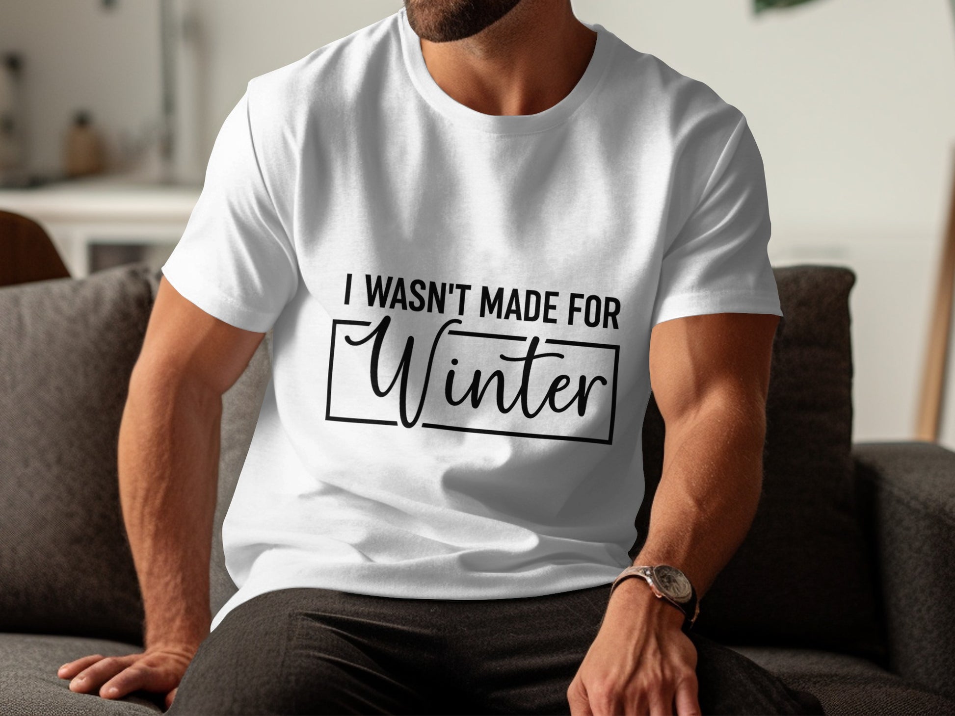 I Wasn't Made For Winter Statement Shirt product