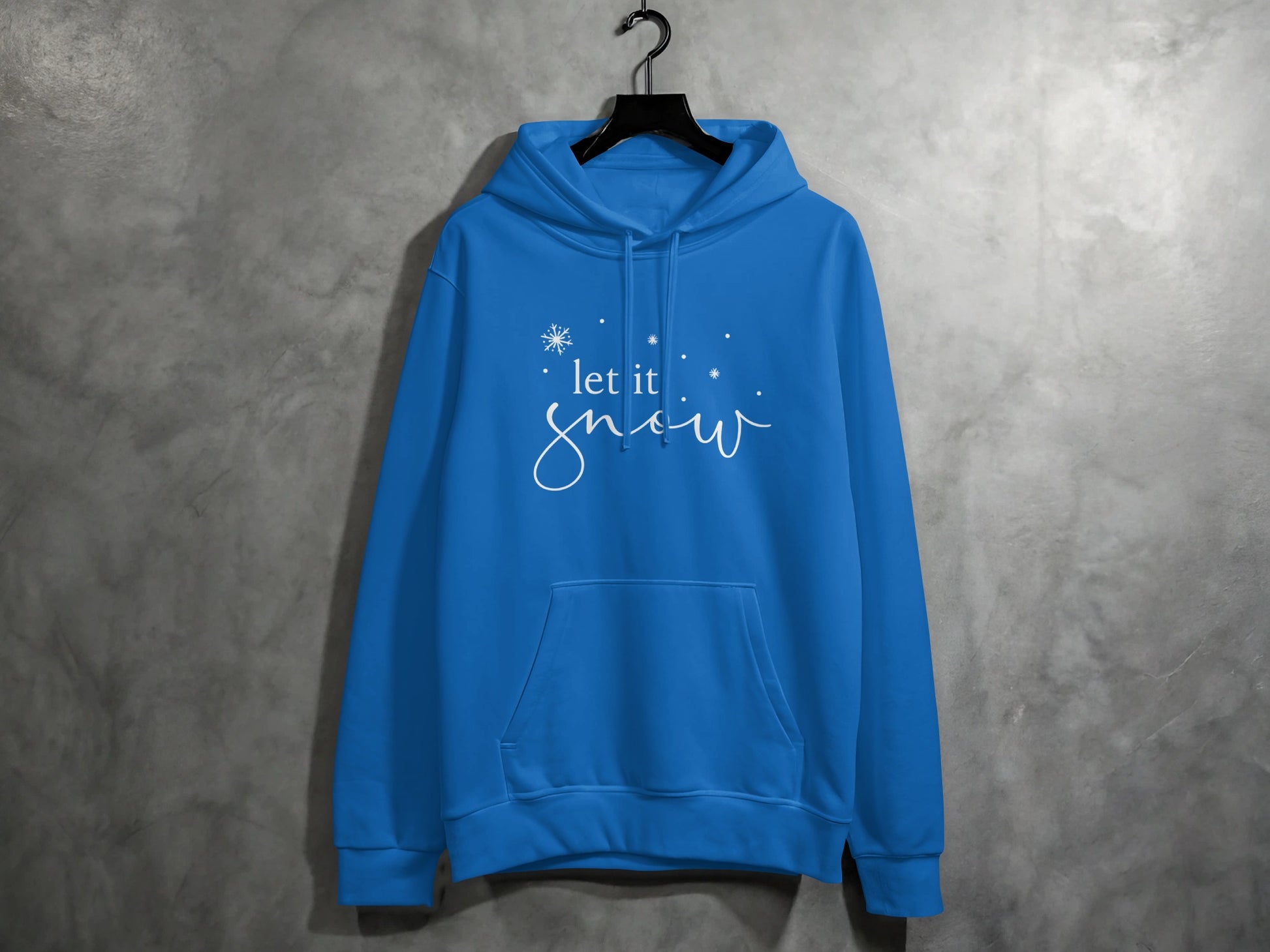 Let It Snow Design Hoodie with Cozy Style