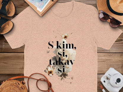 Skim Si Takav Si Floral Graphic Short Sleeve Shirt product