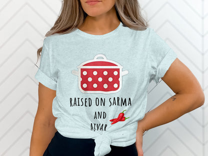 Raised On Sarma And Ajvar Graphic T-shirt product