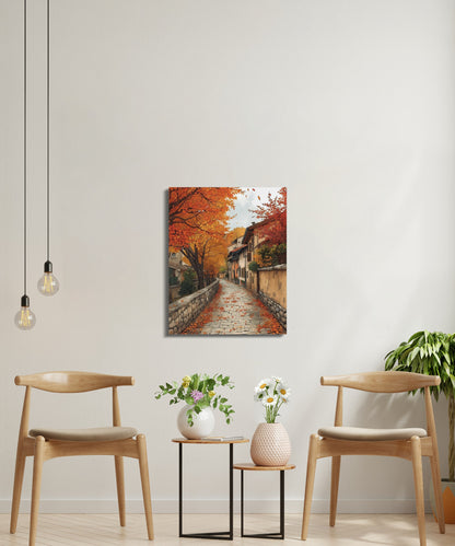 Beautiful Autumn Path Wall Art for Home Decor product type